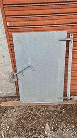 Portine in ferro zincato cm 75 x 115 spess. mm 3,5