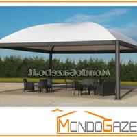 Gazebo 10x10 Maxi Sun copertura grande acciaio NEW