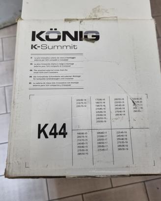 Konig K-Summit K44 Catene da Neve - Ragni