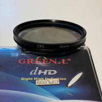 Filtro polarizzatore circolare 58 mm