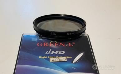 Filtro polarizzatore circolare 58 mm