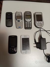 cellulari vintage Nokia e Samsung