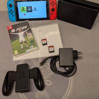 Nintendo switch con giochi