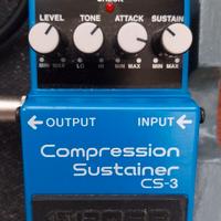 Pedale Boss compressor cs3