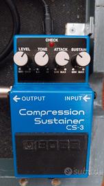 Pedale Boss compressor cs3