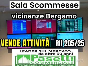 Vicinanze Bergamo,  SALA SCOMMESSE