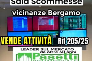 Vicinanze Bergamo,  SALA SCOMMESSE