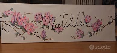 Dipinto su tela personalizzata 