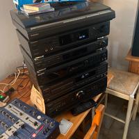 Casse, amplificatori, radio , giradischi, cdj, ecc