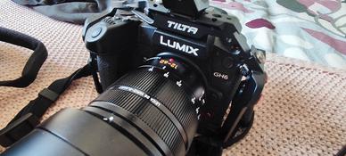 Panasonic GH6 + Cage Tilta + Leica 12-60 + 3 batt