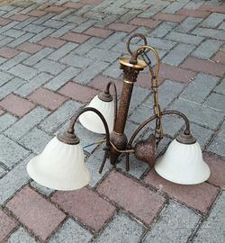 lampadario a sospensione vintage