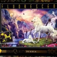 Clementoni puzzle fluorescente 39285 1000 tessere