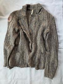 Jioya Italia - Giacca con ricami e orlo a vivo