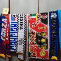 lotto sciarpe calcio 10 pezzi
