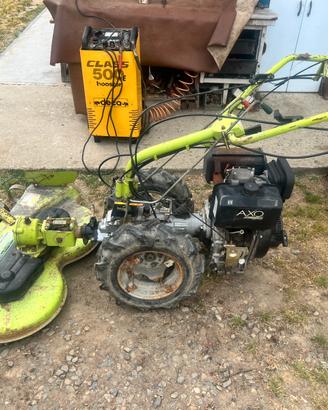 Motocoltivatore grillo con piatto