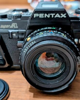 Pentax Super A + SMC 50mm f/1.7 – KIT COLLEZIONE 