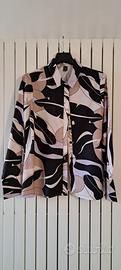 Camicia a fantasia, maniche lunghe, tg S