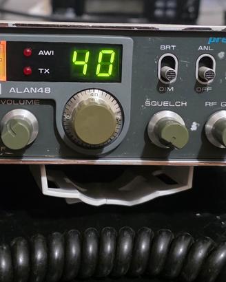 radio cb midland alan 48 old