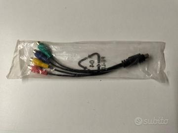 Cavo Adattatore Mini DIN S-Video 7 poli a 4 RCA