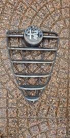 Mascherina Griglia scudo cromata Alfa Romeo Mito