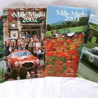 LIBRI MILLE MIGLIA 2001, 2002, 2003, 2004