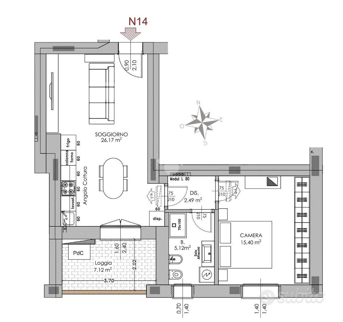 Appartamento – Granarolo dell'Emilia, Quarto Inferiore - Vista 3