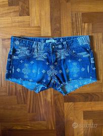 Shorts jeans 100% cotone Tg 34
