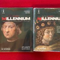 Il nuovo Millennium 1  + atlante cod 9788835043928