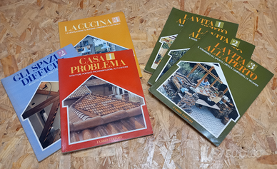 Lotto 6 volumi CASA IDEA periodic 1979 1981 arredo