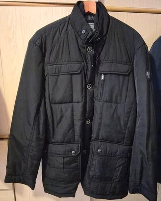 2 GIUBBOTTI INVERNALI BLU E NERO XXL