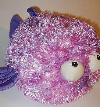 Peluche Moshi Puffer Fish Viola Vintage