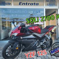 Yamaha YZF-R125 ABS - SOLI 2.700 KM - UTILIZZATA P