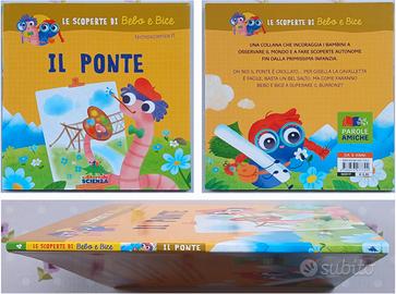 Libro scoperte ed esperimenti di Bebo e Bice 