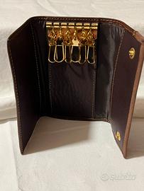 Portachiavi in pelle - Laura Biagiotti - Nuovo