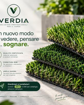 🌱 ERBA SINTETICA PROFESSIONALE – FORNITURA B2B
