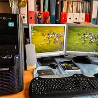 Pc,Due Monitor, I5, 20 Gb, 250 ssd