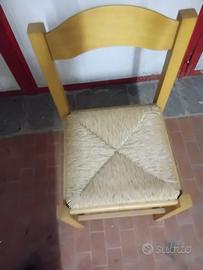 Sedie in legno