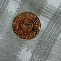 Moneta Turca 250 Kurush in oro numismatico