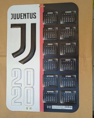 Calendario 2020 Juventus. Plastificato 55x37 Cm.