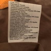 giubbotto Timberand in pelle vera