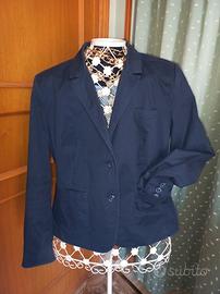 Zero Giacca Corta Blazer Blu