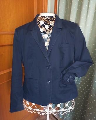 Zero Giacca Corta Blazer Blu