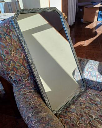 Specchio vintage rettangolare