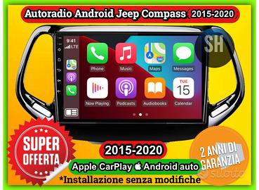 Radio carplay android specifico Jeep Compass
