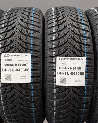4 Pneumatici 185/65 R14 Kumho Tire Wintercraft Wp5