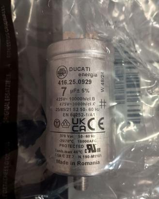 Condensatore motore Candy Hoover 7uF