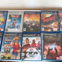 Lotto 9 Giochi PS2 Originali