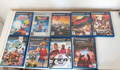 Lotto 9 Giochi PS2 Originali