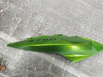 codone destro Kawasaki z750 verde lime del 2009