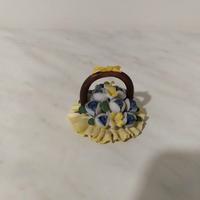 Cestini fiori in ceramica